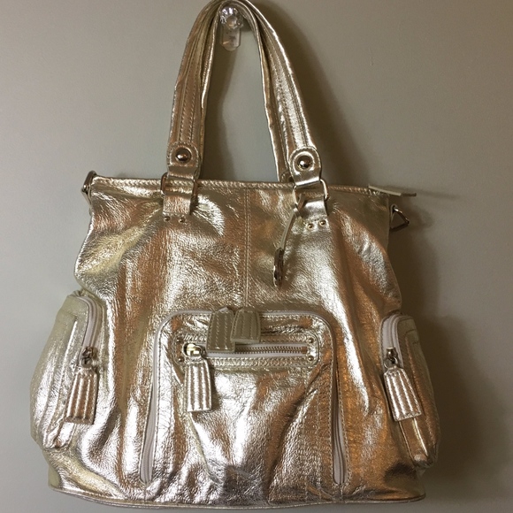 The Sak Handbags - The Sak Women's Gold Satchel Crossbody Handbag